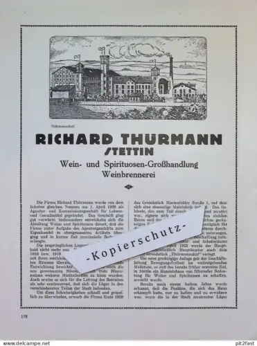 Richard Thürmann / Stoewer Werke in Stettin i. Pommern , ca. 1935, Werbung / Reklame aus Zeitschrift , ca. 295x225mm