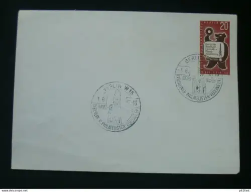 Berliner Philatelisten Verein - Grosstausch , 3.8.1961 - Ersttagsbrief , FDC !!