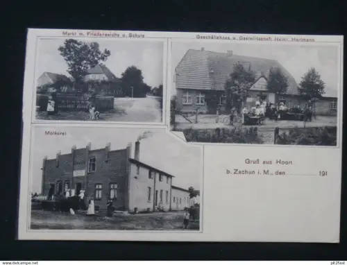 Hoort b. Zachun , 1910 , Molkerei , b. Ludwigslust , Ansichtskarte , CPA , AK !!