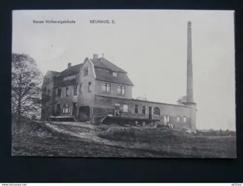Neuhaus a. Elbe , 1913 , Molkerei , Mecklenburg , Ansichtskarte , CPA , AK !