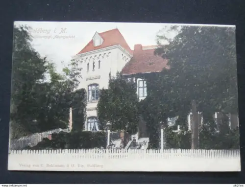 Goldberg i.M. , 1904 , Amtsgericht , Mecklenburg , Ansichtskarte , CPA , AK !!