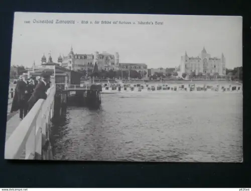 Ostseebad Zinnowitz , ca. 1905 , Mecklenburg , Ansichtskarte , CPA , AK !!