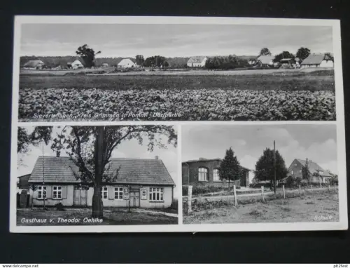 Sievertshagen b. Grimmen , ca. 1940 , Mecklenburg , Ansichtskarte , CPA , AK !!