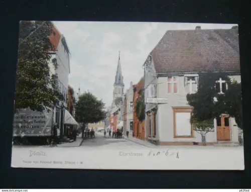 Dömitz i.M. , 1906 , Mecklenburg , Ansichtskarte , CPA , AK !