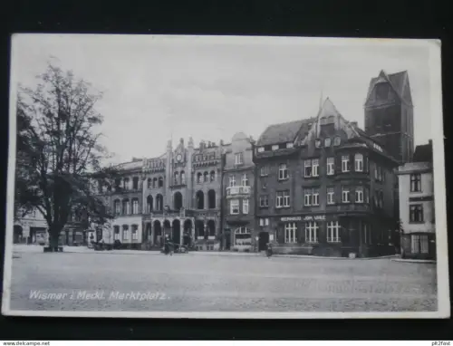 Weinhaus Uhle in Wismar i.M. , ca.1930, Mecklenburg , Ansichtskarte , CPA , AK !