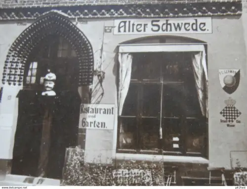 Alter Schwede in Wismar i.M. , ca. 1930 Mecklenburg , Ansichtskarte , CPA , AK !