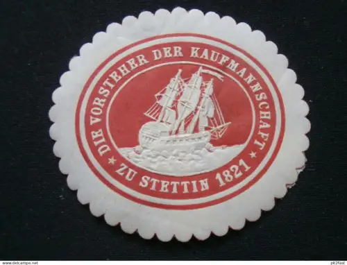Maschinenbauschule Stettin , Siegelmarke , Reklamemarke , Reklame , Pommern !!