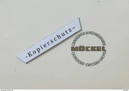 Maschinenfabrik Cainsdorf b. Zwickau , Weihnachtsfest , Ewald Möckel , 1960 , Dokument , Reklame / Werbung