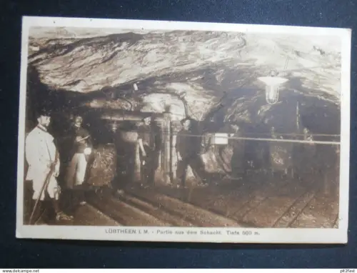 Bergwerk in Lübtheen , 1911 , Schacht , Mecklenburg , Ansichtskarte , CPA , AK