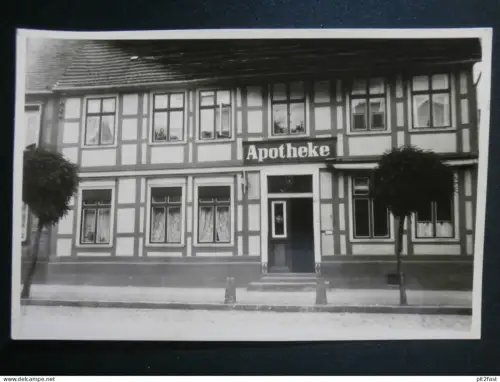 Apotheke in Plau am See , ca. 1930 , Mecklenburg , Ansichtskarte , CPA , AK !!