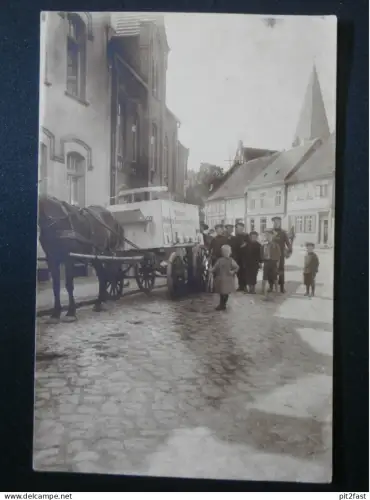Molkerei Röbel a. Müritz , 6. Juli 1912  , Mecklenburg , Ansichtskarte , CPA , AK !!