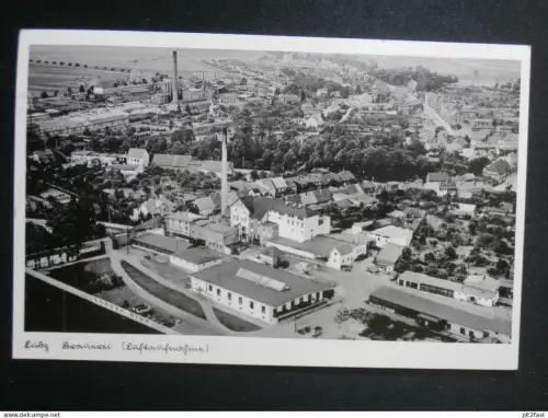 Brauerei Lübz , ca. 1940 , Arbeitsdienstlager , RAD , Luftaufnahme , Ansichtskarte , CPA , AK !!