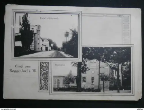 Roggendorf b. Gadebusch , 1915 , Mecklenburg , Ansichtskarte , CPA , AK !!