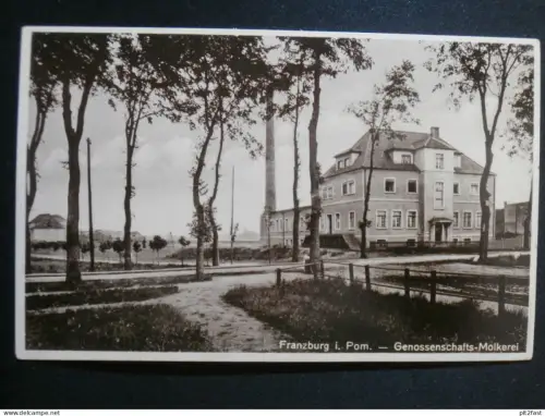 Franzburg i. Pommern , ca. 1940 , Molkerei , Ansichtskarte , CPA , AK !!