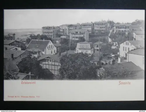 Sassnitz a. Rügen , ca. 1905 , Panorama , Mecklenburg , Ansichtskarte , CPA , AK