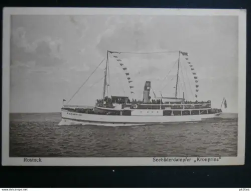 Reederei Meestermann in Rostock ca. 1930 Mecklenburg , Ansichtskarte , CPA , AK !!
