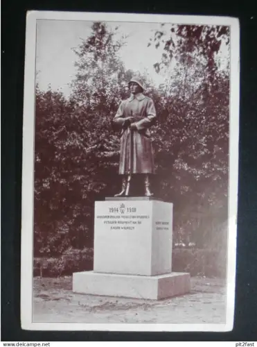 Ehrenmal Enthüllung , 1926 , Füsilier Rgt. N°90 , Rostock i. Mecklenburg , AK !