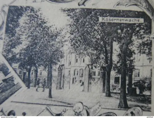 Füsilier Rgt. N°90 in Rostock , 1902 , Mecklenburg , Ansichtskarte , CPA , AK !!