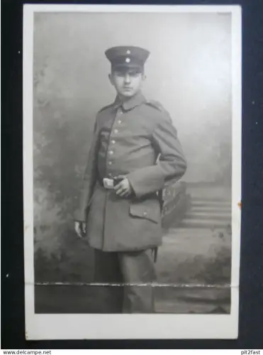 Soldat - Füsilier Regiment N°90 , Rostock , Ansichtskarte , CPA , AK !!