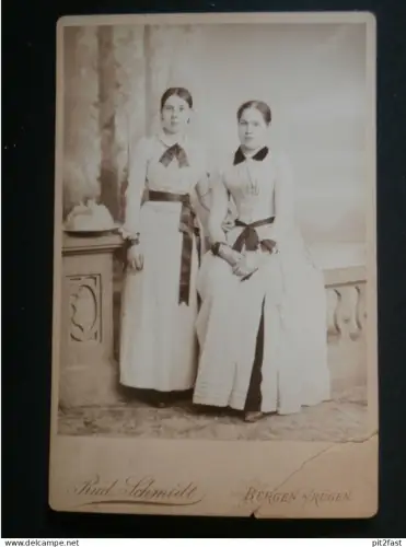 altes Kabinettfoto - Bergen a. Rügen , CDV , Mecklenburg !!