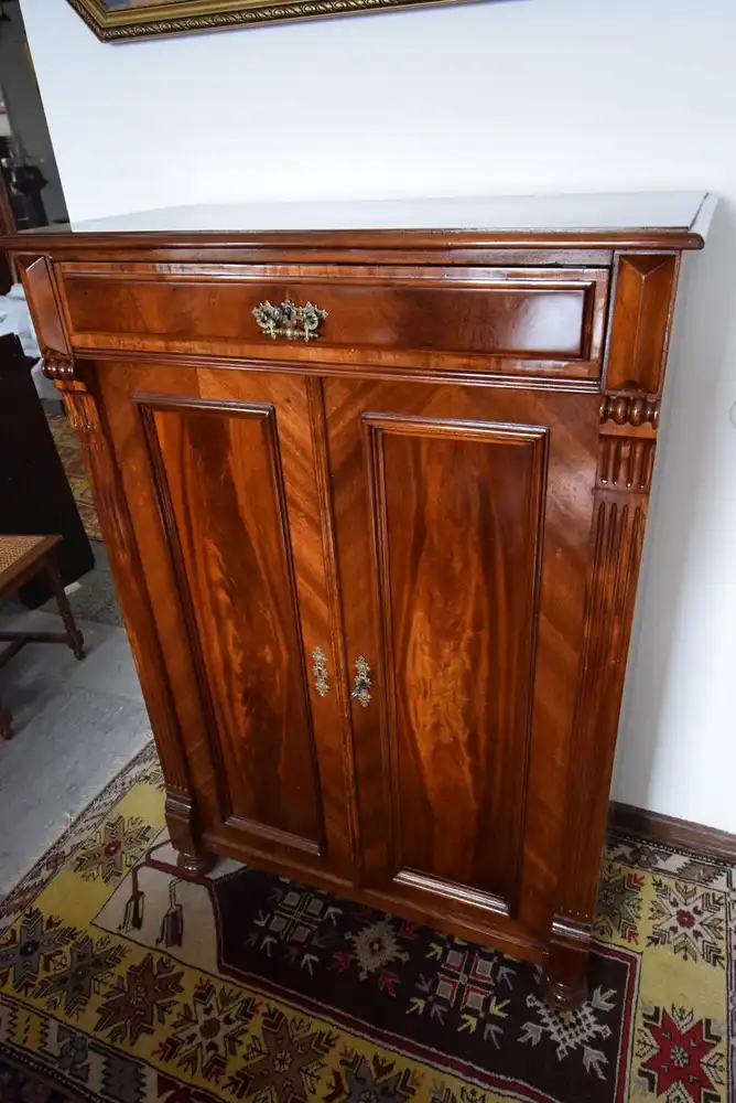 Vertiko Gründerzeit um 1870 Mahagoni 4