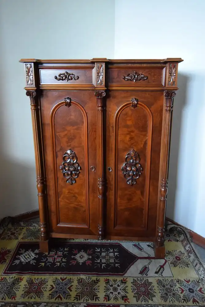 Vertiko Historismus um 1870  Eiche  0