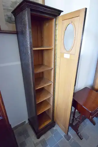 Pfeilerschrank Jugendstil Eiche um 1900