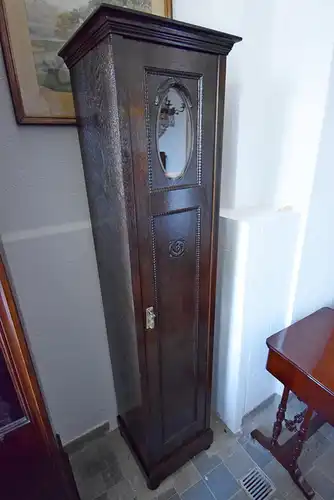 Pfeilerschrank Jugendstil Eiche um 1900