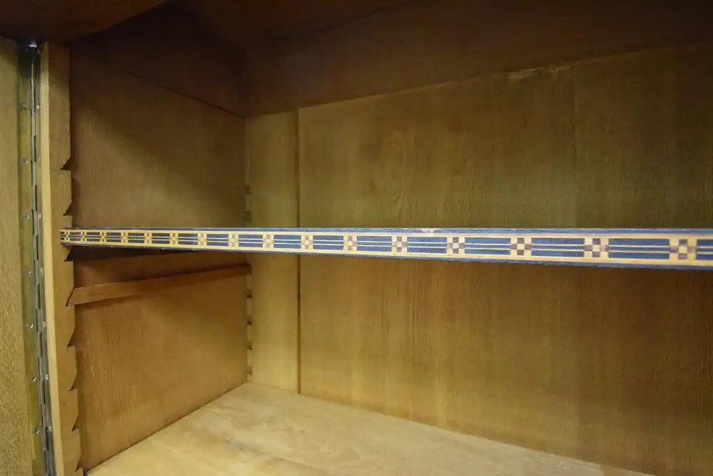 Schrank Mahagoni/Eiche Jugendstil um 1910 6