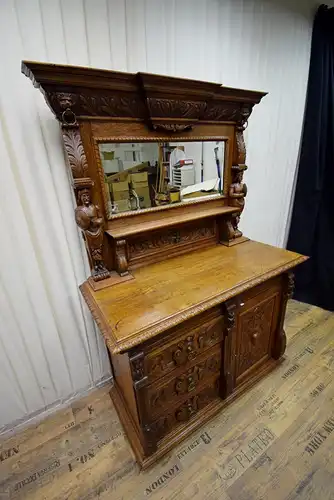 Kredenz um 1880 Eiche 