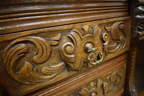 Kredenz um 1880 Eiche 