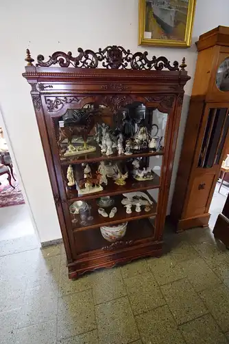 Vitrine Mahagoni um 1840
