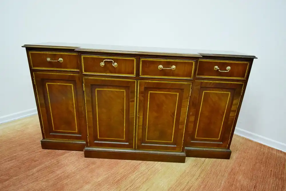 Sideboard Breakfront Georgian Style Replic Fa. Wiechmann 0