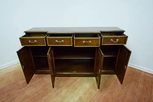Sideboard Breakfront Georgian Style Replic Fa. Wiechmann