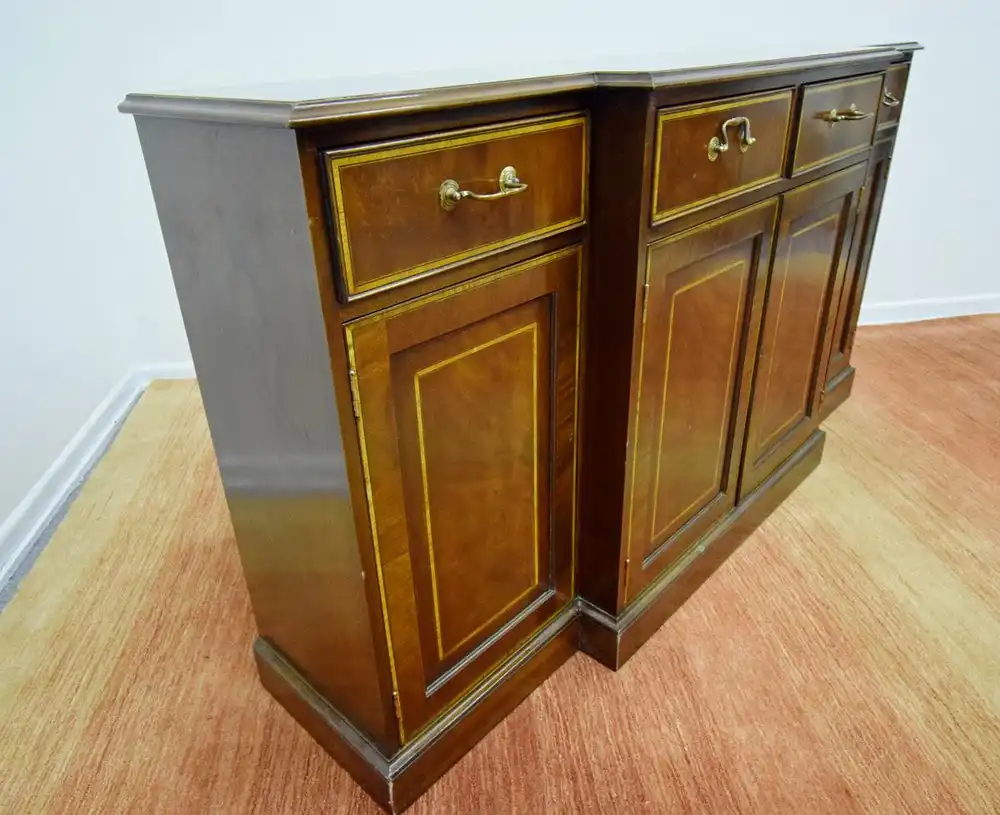 Sideboard Breakfront Georgian Style Replic Fa. Wiechmann 5