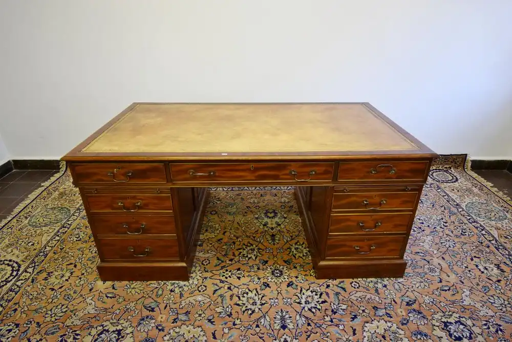 Schreibtisch Georgian Style Mahagoni Replic Fa. Wiechmann 0