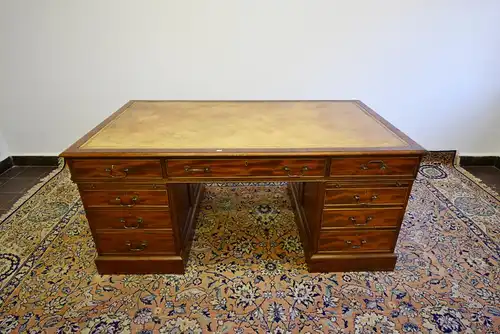 Schreibtisch Georgian Style Mahagoni Replic Fa. Wiechmann