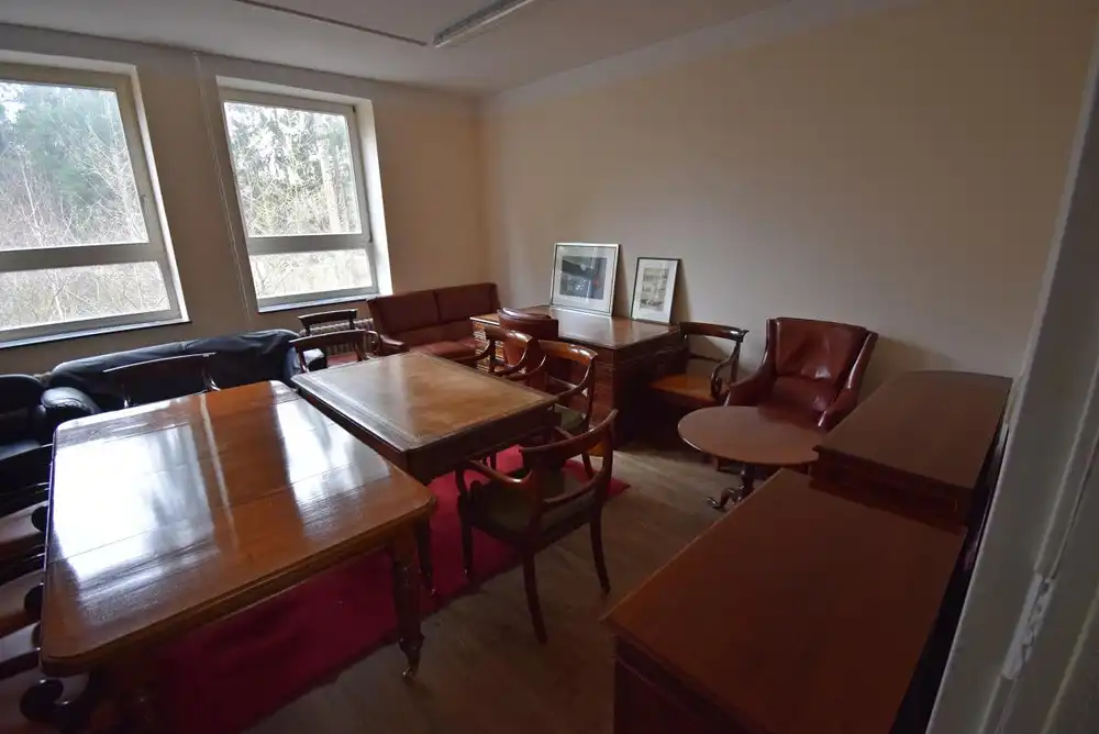 Schreibtisch Georgian Style Mahagoni Replic Fa. Wiechmann 5