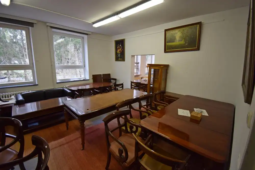 Schreibtisch Georgian Style Mahagoni Replic Fa. Wiechmann 6