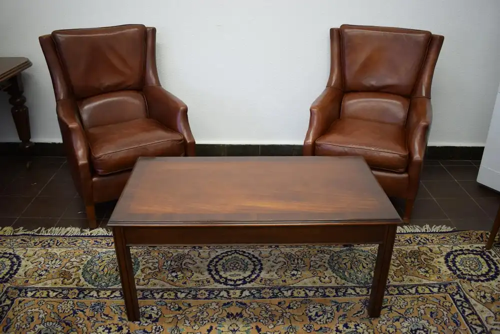 Clubsessel Englisch Rindsleder Fa. Wiechmann  3