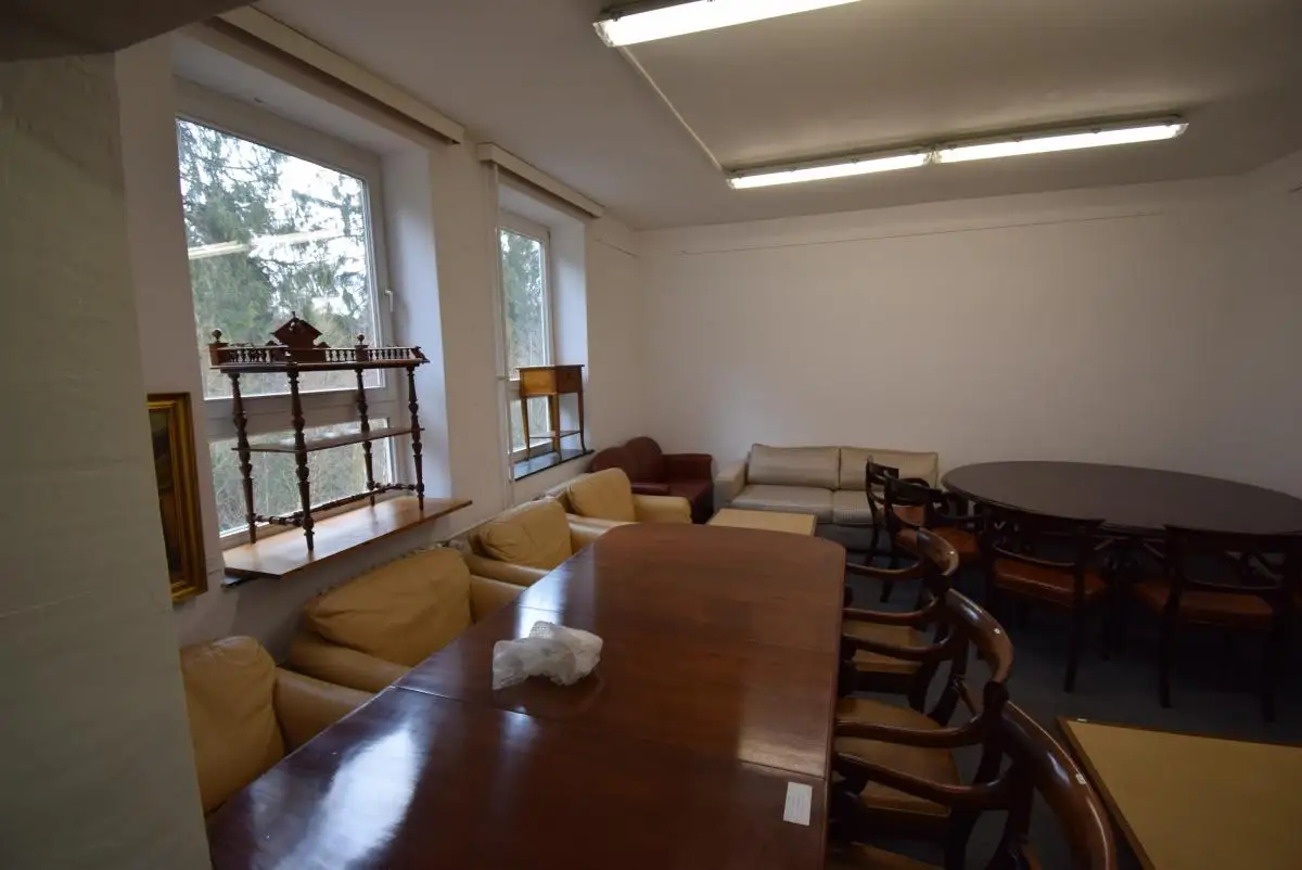 2er Sofa englisch Leder Buche  5