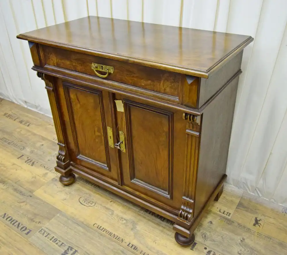 Vertiko Nussbaum um 1880 Sachsen Anhalt  3