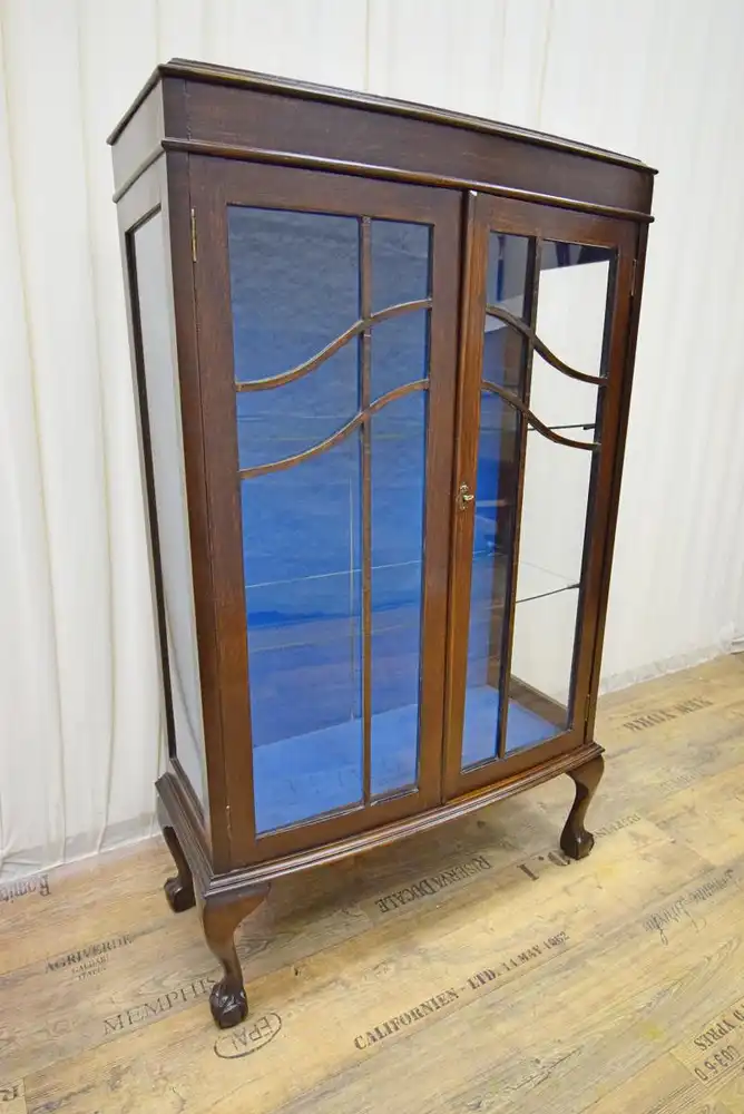 Vitrine um 1920 Mahagoni  1