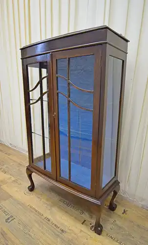 Vitrine um 1920 Mahagoni 