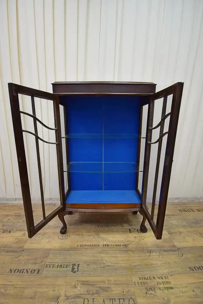 Vitrine um 1920 Mahagoni  3