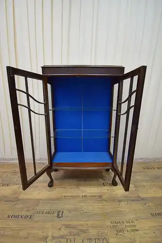 Vitrine um 1920 Mahagoni 