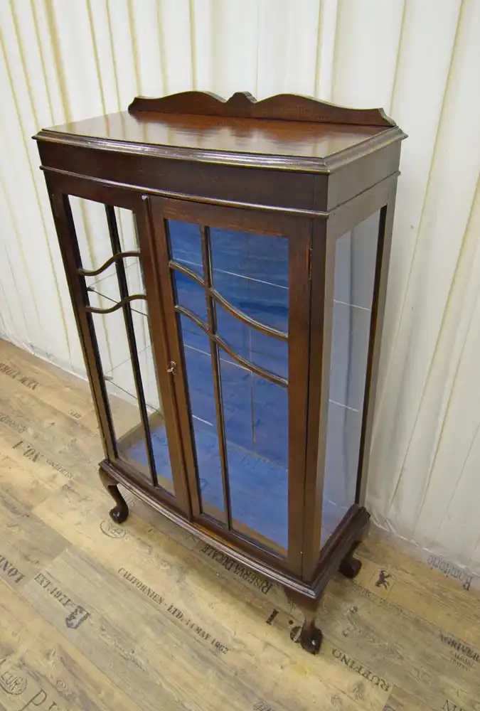 Vitrine um 1920 Mahagoni  4