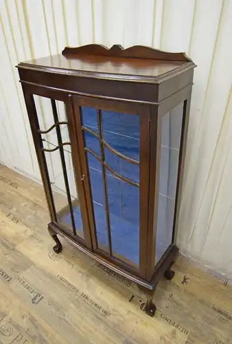 Vitrine um 1920 Mahagoni 