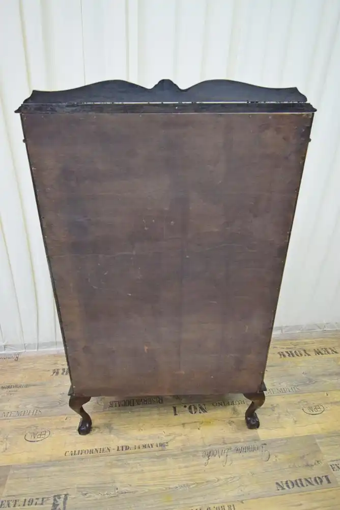 Vitrine um 1920 Mahagoni  7