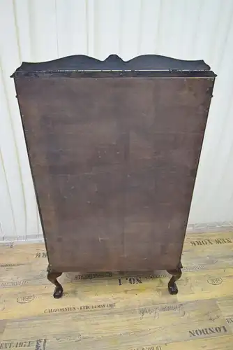 Vitrine um 1920 Mahagoni 